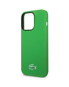 Qoruyucu örtük Lacoste MagSafe Silicone iPhone 15 Pro - Green / LCHMP15LSLON