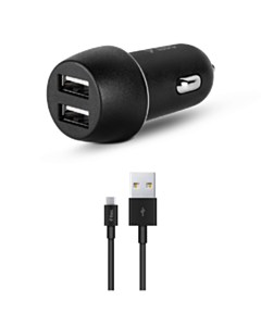 Ttec Car Charger Dual USB 3.1A + Micro USB Cable / 2CKS21MS