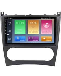 Android Car Monitor King Cool T18 2/32 GB DSP & Carplay for Mercedes C-Class W203 2005-2008