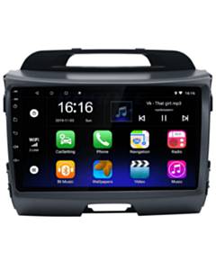 Android Car Monitor King Cool T18 4/64 GB DSP & Carplay For Kia Sportage 2012