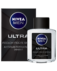 Təraş sonrası losyon Nivea Men Ultra antibakterial effekt 100ml 4005900495341