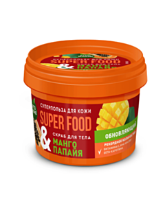 Bədən skrabı Fito Super Food Mango və papaya 100 ML 4610117625766
