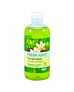 Гель для душа Fresh Juice Lemongrass & Vanilla 500мл 4823015933813