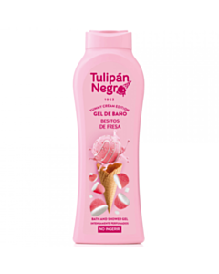 Гель для душа Tulipan Negro Yummy Cream Клубника 650 мл 8410751094401