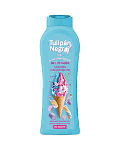Гель для душа Tulipan Negro Yummy Cream Unicorn Marshmallow 650 мл 8410751094432