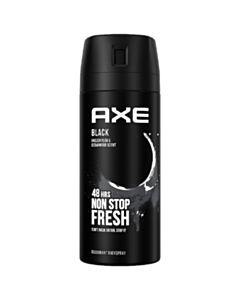 Дезодорант спрей Axe Black Frozen 48h Non Stop Fresh 150 ML 6001087364614