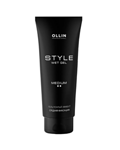 Гель для волос Ollin мокрый эффект средней фиксации 200 ML 4620753721210