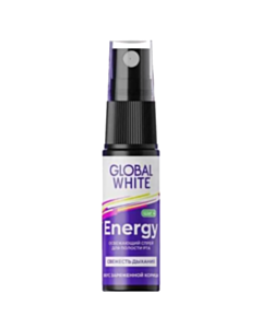 Спрей для полости рта Global White Energy со вкусом корицы 15мл 4605370031300