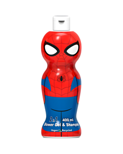 Детский шампунь-гель для душа Air-Val Disney Spiderman 400 ml 8411114090382