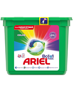 Капсулы для стирки Ariel Color 23 штук / 4084500078710