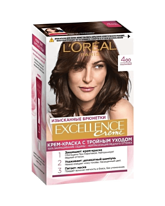 L'Oreal Excellence краска для волос 400 3600523781119
