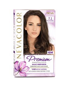 Saç boyası Nevacolor Premium 7.1 8698636615884