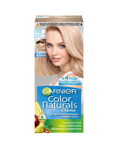 Краска для волос Garnier Color Naturals Жемчужно-Платиновый блонд 112 3600542422512
