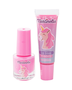 Uşaq üçün dəst Martinelia Little Unicorn Nail&Lip / 8436609390112