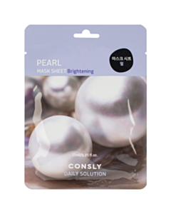 Маска для лица Consly Daily Solution Pearl 25мл 8809446658491