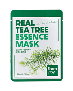 Üz maskası FarmStay Real Tea Tree 23 ml 8809809800352