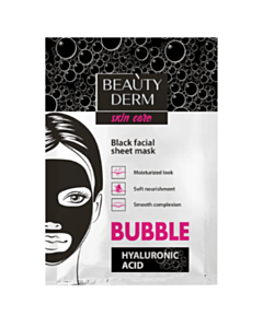 Parça üz maskası Beauty Derm Bubble Hialuron 25 ML 4820185222365