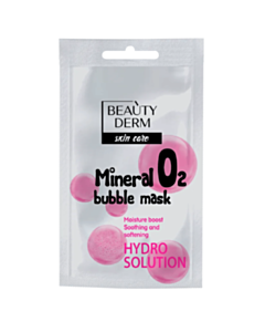 Üz maskası Beauty Derm Mineral Bubble 7 ML 4820185222051