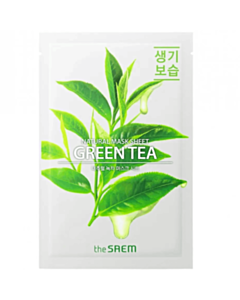 Üz maskası The Saem Green Tea 21 ml 8806164158890