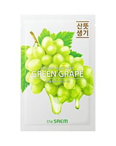 Üz maskası The Saem Green Grape 21 ml 8806164160459