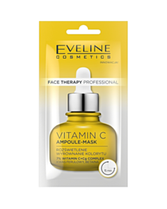 Маска для лица Eveline Face Therapy отбеливающая с витамином С 8 мл 5903416047483
