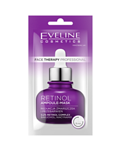 Маска для лица Eveline Face Therapy с ретинолом против морщин 8 мл 5903416047469