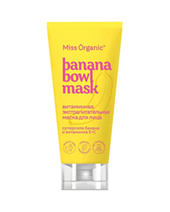 Üz maskası Miss Organic Banana Bowl ekstra qidalandırıcı 50 ml 4660205477098