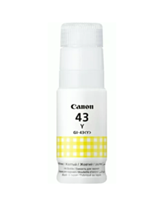 Kartric Canon INK Bottle GI-43 Yellow