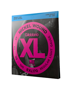 D-Addario EXL170 XL Nickel Wound 45-100 Regular Light