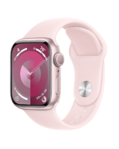 Apple Watch 9 41 mm Pink W/Light Pink Sport Band M/L / MR943QI/A