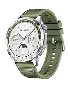 HUAWEI Watch GT 4 46MM Phoinix-B19W Silver W/Green Woven 55020BGY
