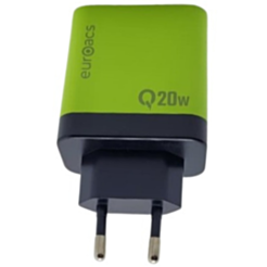 Adapter Euroacs PD 20W EU-MQ351 Green