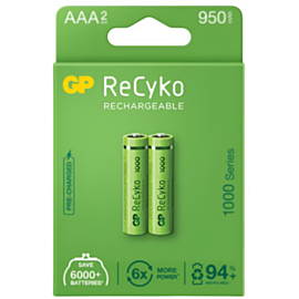 Батарейки GP ReCyko Rechargeable 100AAAHCE-EB2