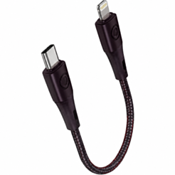 Кабель Euroacs EU-C93 USB Type-C to Lightning ACHRKA440424 Black