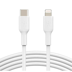 Кабель Belkin Boost Charge Lightning to USB-C 1 м CAA003BT1MWH White