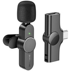Микрофон для блогеров Borofone BFK12 Trophy Lavalier