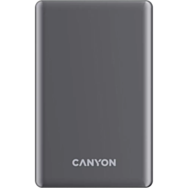 Power Bank Canyon 505 Slim 5000 мАч Dark Grey