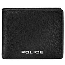 Pul kisəsi Police Plain Vegan Lthr Long Walt in 110X90MM PELGW0002202 Black