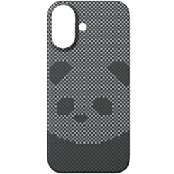 Qoruyucu örtük Comma iPhone 17 Woven Series Magnetic 6942297136786 Panda