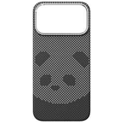 Qoruyucu örtük Comma iPhone 17 Pro Woven Series Magnetic 6942297136861 Panda