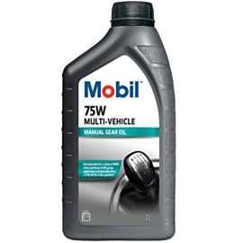 Sürətlər qutusu üçün yağ Mobil 75W Multi Vehicle 1 lt
