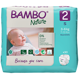 Uşaq bezləri Bambo Nature 2 30 ədəd 100001925210