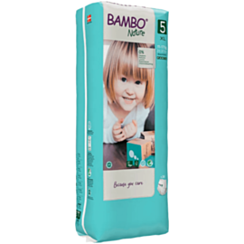 Uşaqlar üçün tuman bezləri Bambo Nature 5 38 ədəd 100002135550