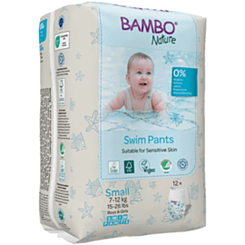 Uşaqlar üçün tuman bezləri Bambo Nature Small 12 ədəd 1000024401