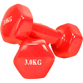 Набор гантелей Aspo 3×3 кг 530884