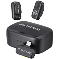 Микрофон для блогера Hollyland LARK A1 Duo USB Type-C RX + Charging Case