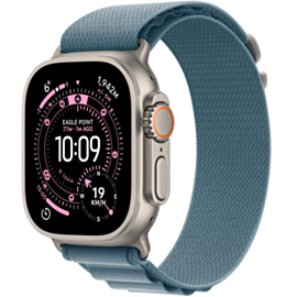 Smart saat Apple Watch Ultra 3 Cellular 49mm M MEWP4QI/A Natural Titanium