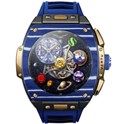 Smart saat Vertu Grand Watch S1 Bespoke WS1-GDJ-T-BW11-C-HW-019 Gold,White,Blue