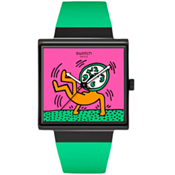 Saat Swatch Originals Square Standart SO34Z102