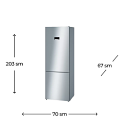 Soyuducu Bosch KGN49XL30U